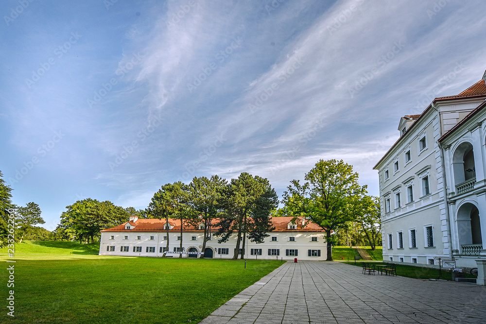 Birzai castle in Birzai city in Lithuania. Birzai castle in Birzai city in Lithuania.