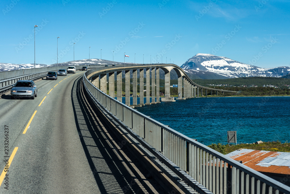 Route 862 in Troms, Northern Norway