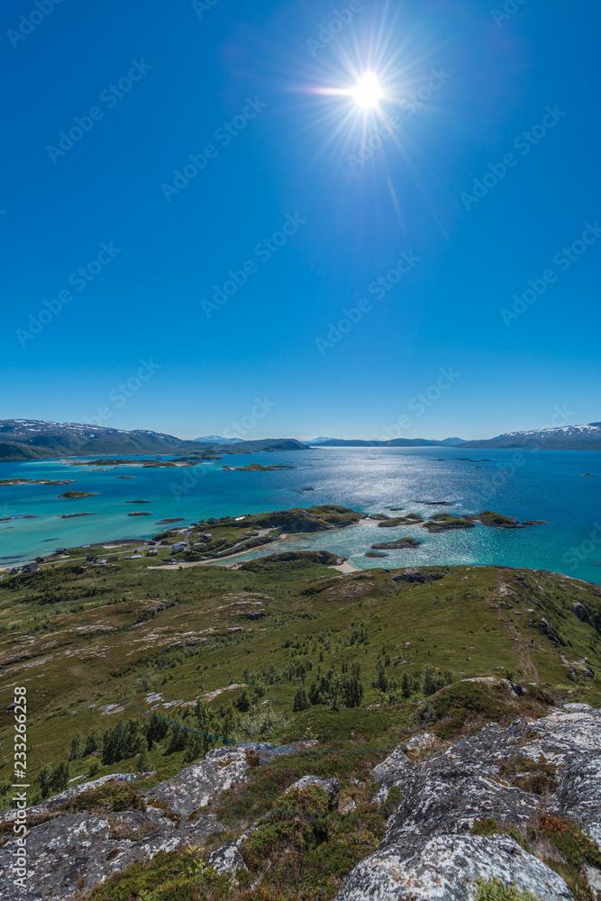 Sommaroy in Troms, Norway,