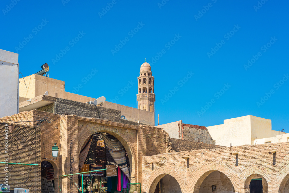 Medina quarter in Tozeur, Tunisia