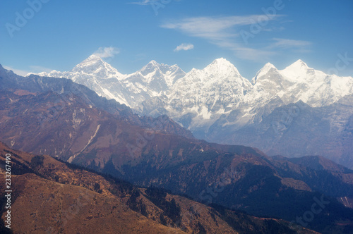 Fototapeta Naklejka Na Ścianę i Meble -  Distant Everest View