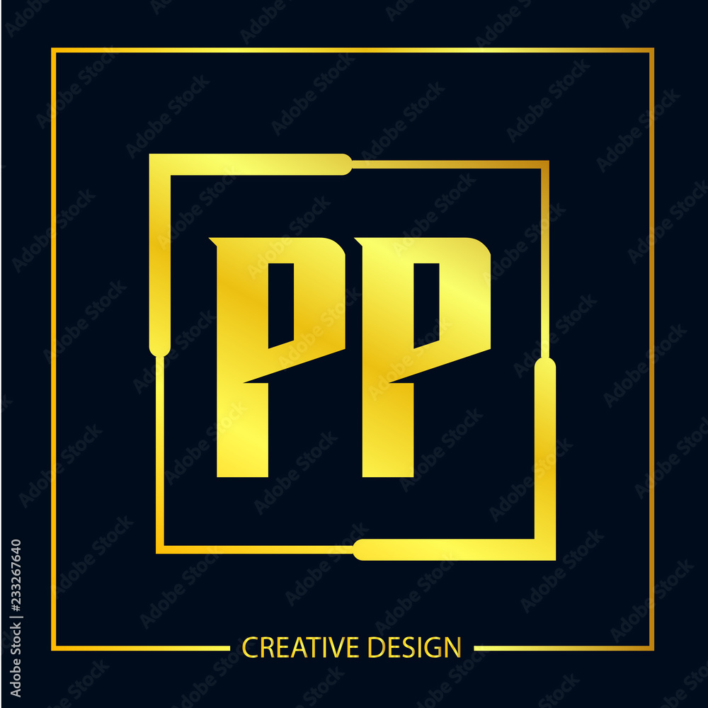 Initial Letter PP Logo Template Vector Design Initial Letter PP Logo Template Vector Design