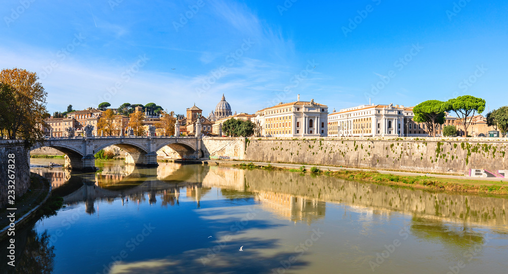 Saint Peter landscape - Rome