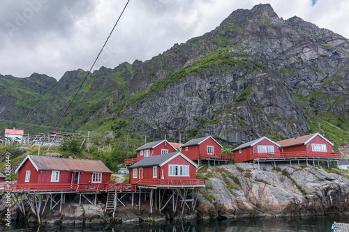 The little village of A i Lofoten, Norway