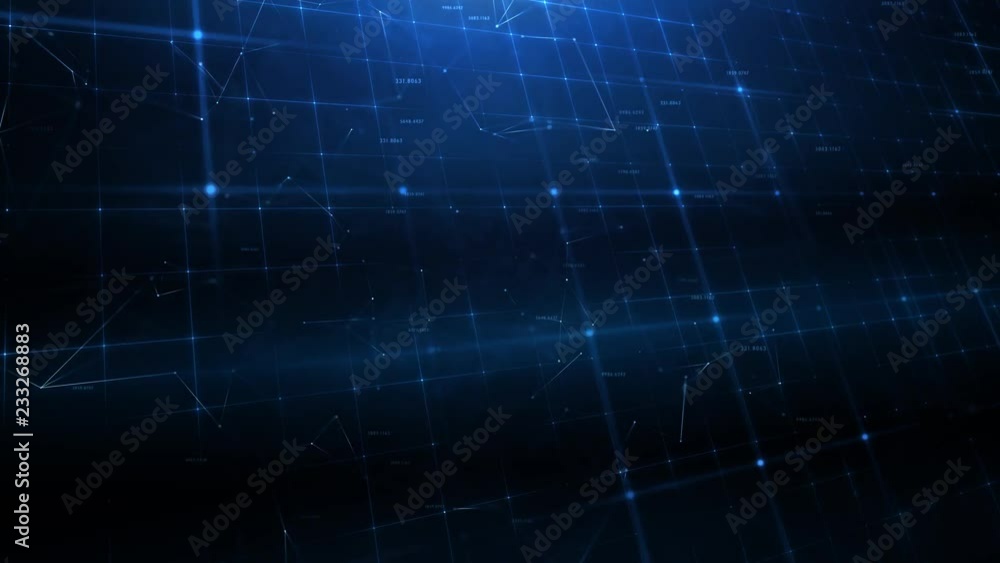 Random numbers on artistic computer network net motion background. Random numbers on artistic computer network net motion background.