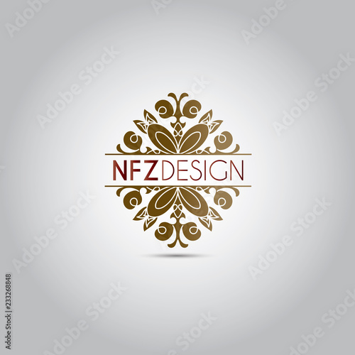 Ornimental Mandala Logo