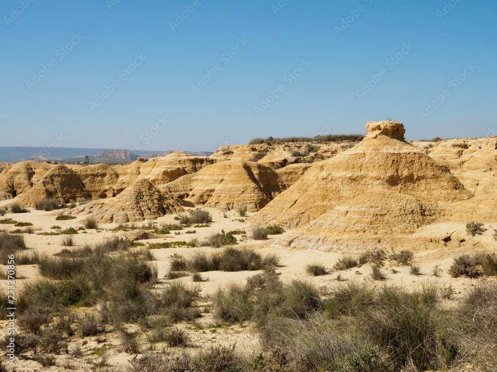 Fototapeta premium Bardenas Reales semi-desert in Spain