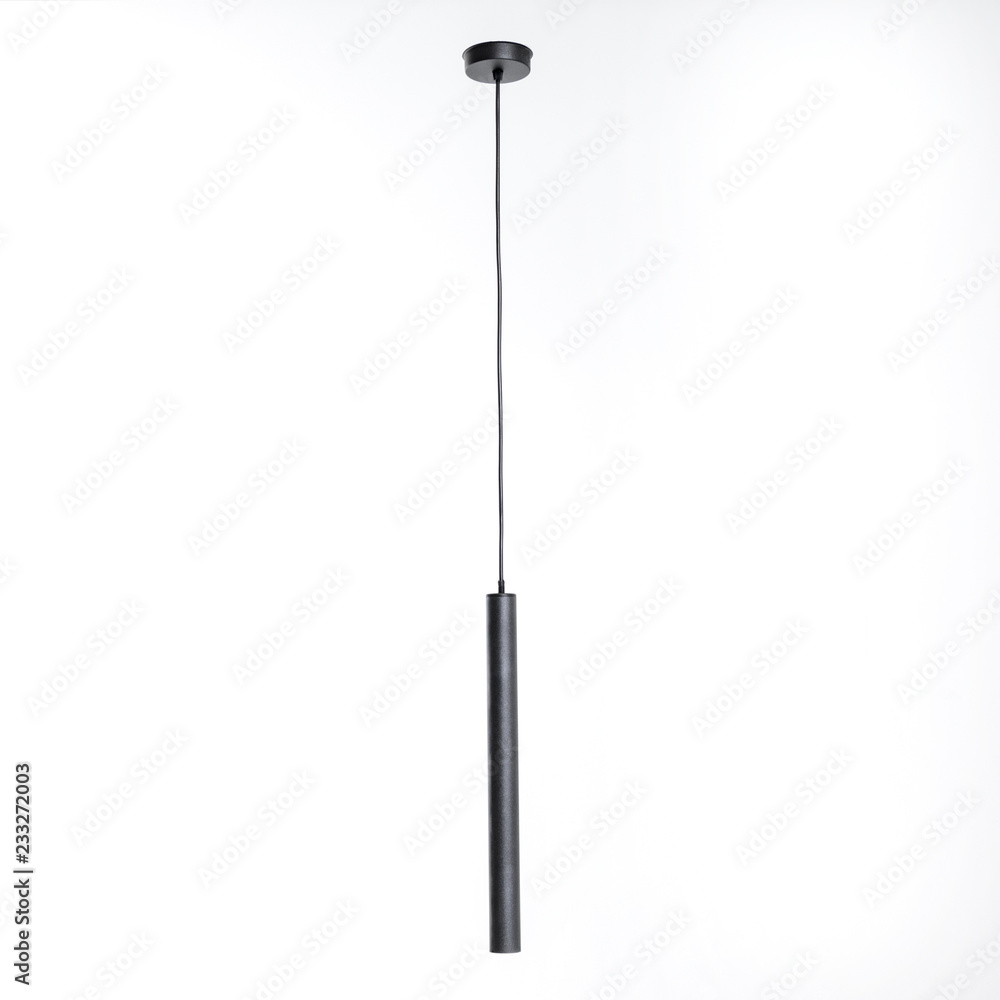 Luminaire with a non-ordinary lamp black design Luminaire with a non-ordinary lamp black design