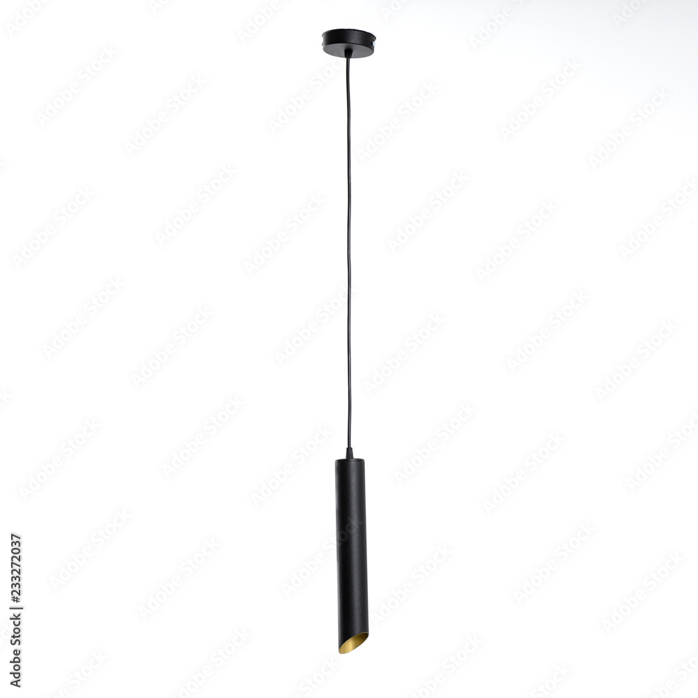 Luminaire with a non-ordinary lamp black design Luminaire with a non-ordinary lamp black design