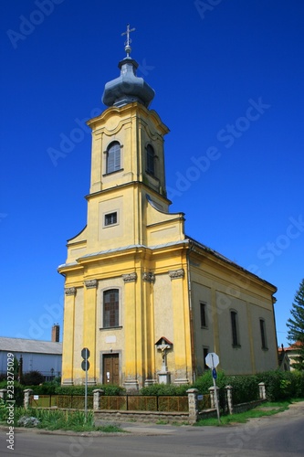 Church in the village of Poroszlo, near Tisza lake, Hungary © Jan Piotr