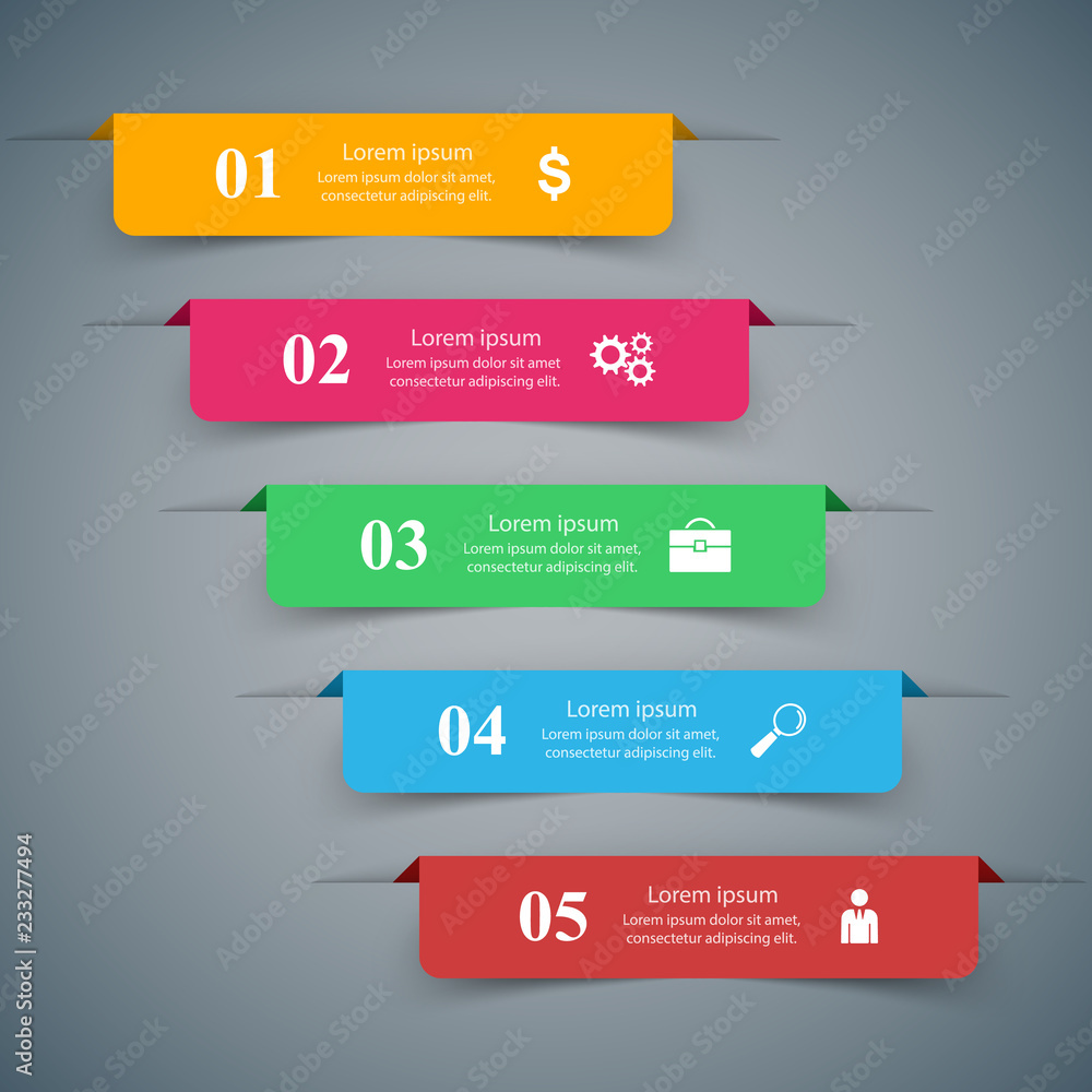 3D infographic design template and marketing icons. 3D infographic design template and marketing icons.