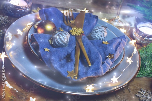 Weihnachtsessen - festlich ...