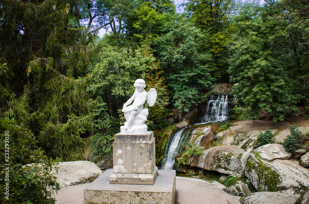 statues in the park