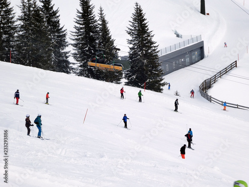 Skifahren in Saalbach Hinterglemm Leogang