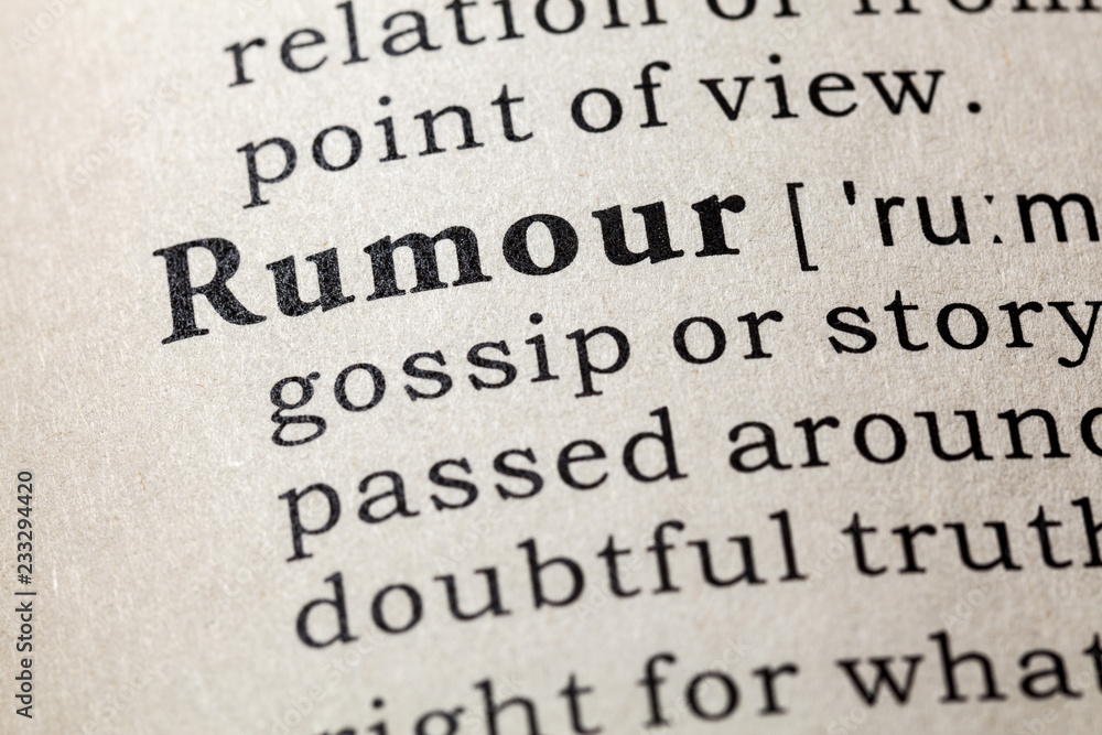 definition of rumour