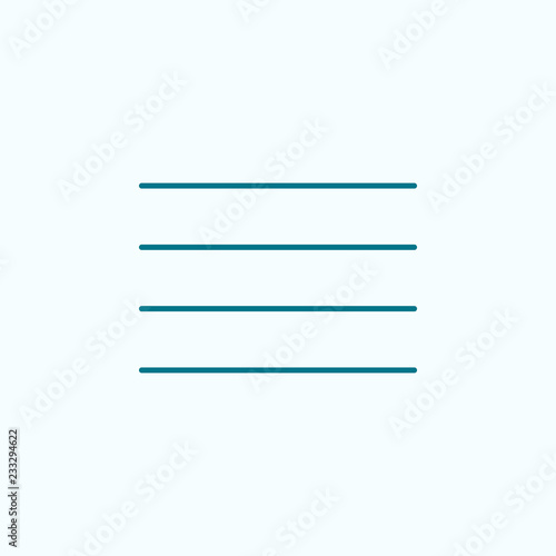 lines 2 colored line icon. Simple colored element illustration. lines outline symbol design from web icons set