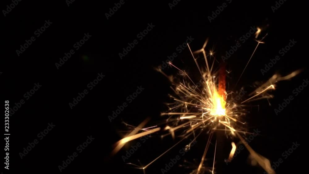 Sparks and festive fires on a black background. Fireworks Christmas. Sparks and festive fires on a black background. Fireworks Christmas.