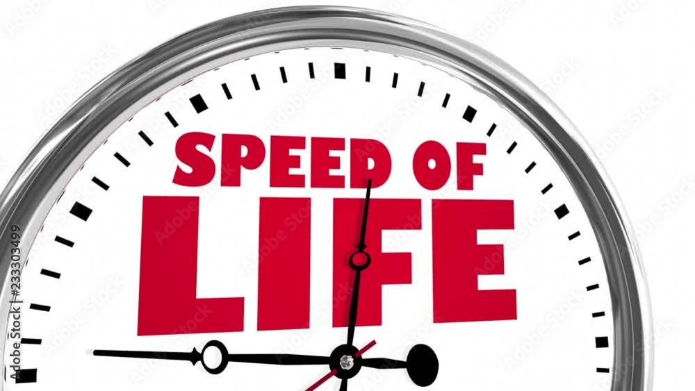 Speed of Life Clock Time Fast Moving Living 3d Animation Speed of Life Clock Time Fast Moving Living 3d Animation