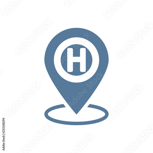 Hospital Location Icon