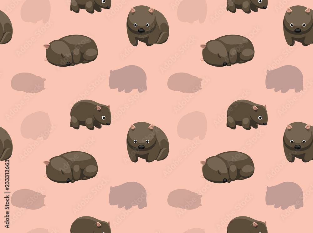 Obraz premium Wombat Wallpaper 2