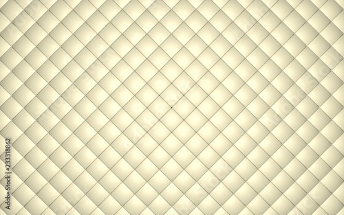 3D Render illustration square color as background