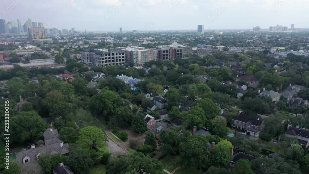 Aerial of Houston, Texas & Surrounding Suburbs, 2018