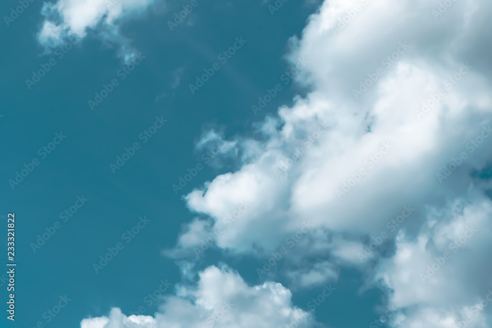 Obraz premium Fantasy and vintage dynamic cloud and sky with grunge texture for background Abstract,postcard nature art style,soft and blur focus.