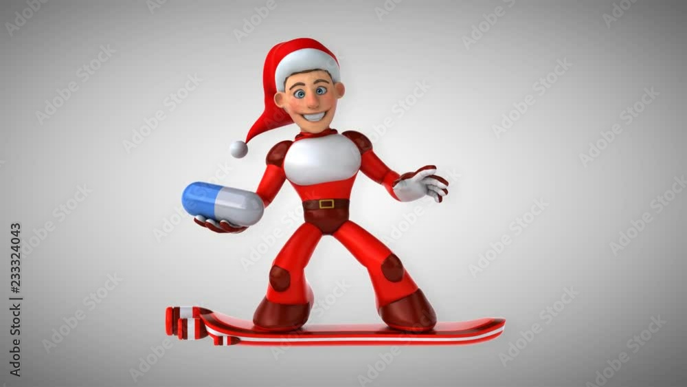 Super Santa Claus - 3D Animation Super Santa Claus - 3D Animation