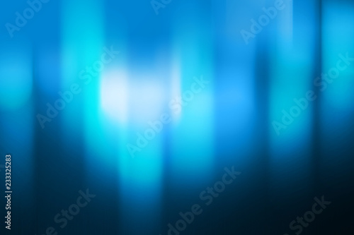 Blurred light blue gradient bokeh abstract background
