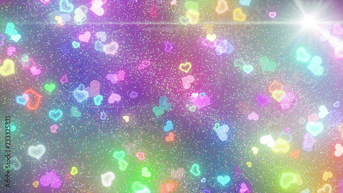 キラキラパーティクルエフェクト