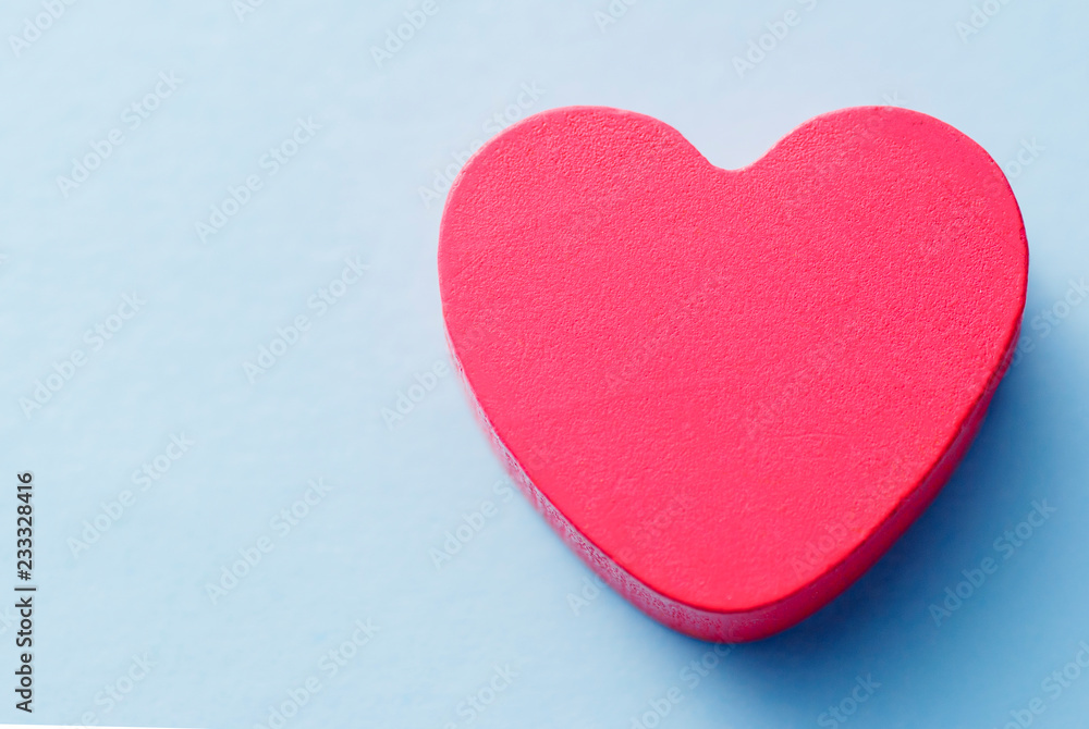 Romantic red heart