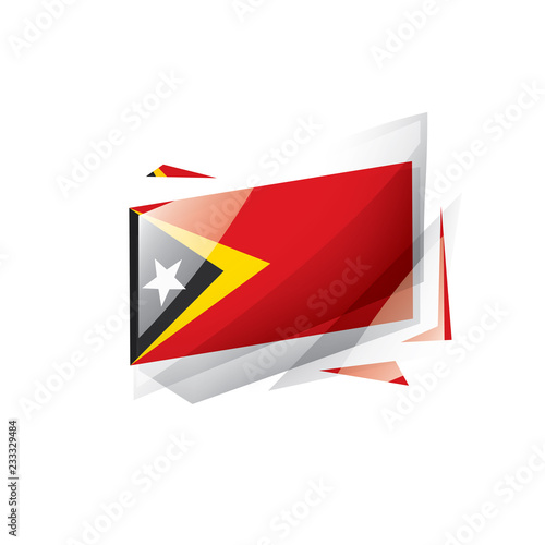 Free Download east timor flag, vector illustration on a white background - GFXLoad