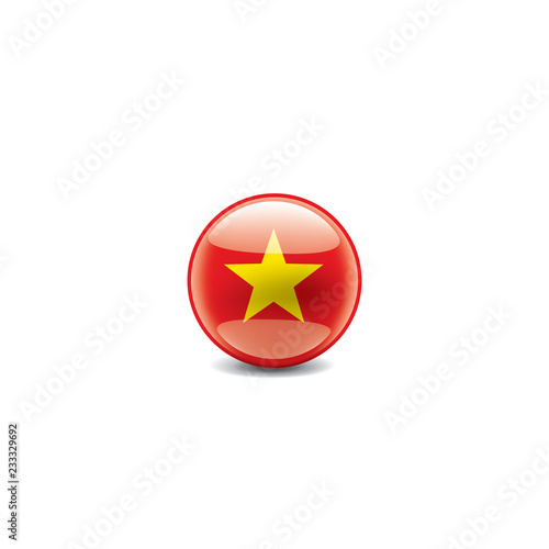 Free Download Vietnam flag, vector illustration on a white background - GFXLoad