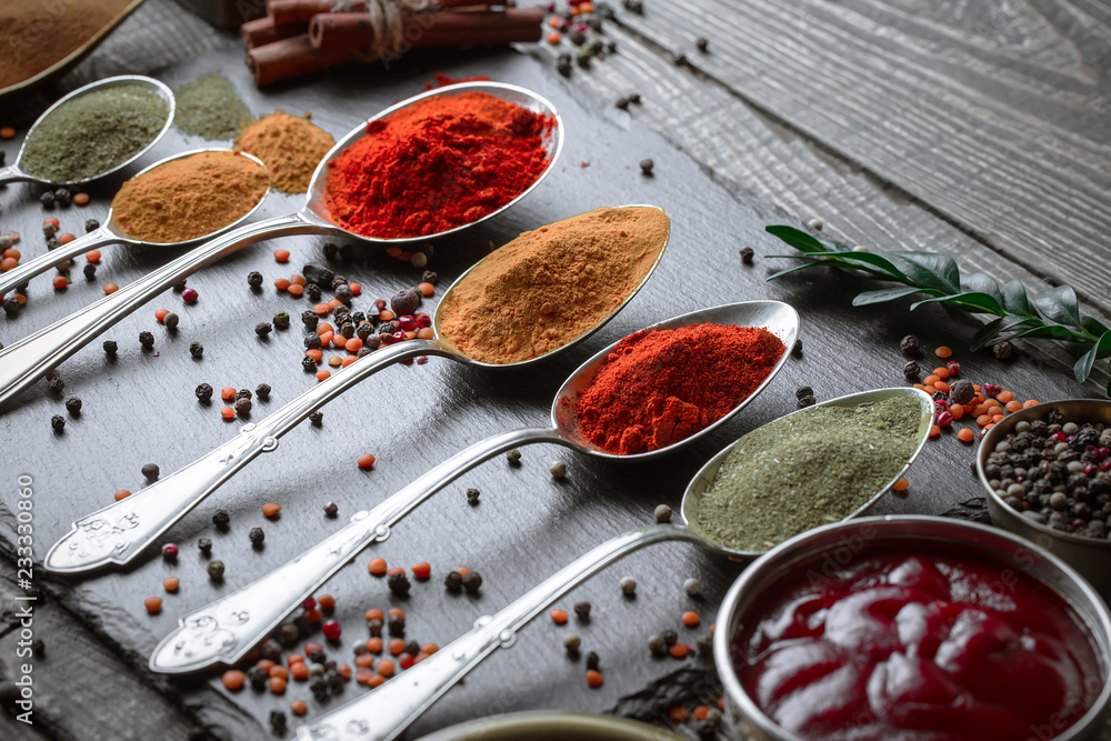 Spices and condiments for food