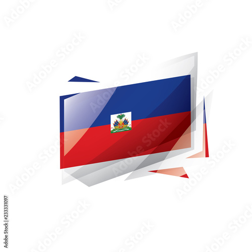 Free Download Haiti flag, vector illustration on a white background - GFXLoad
