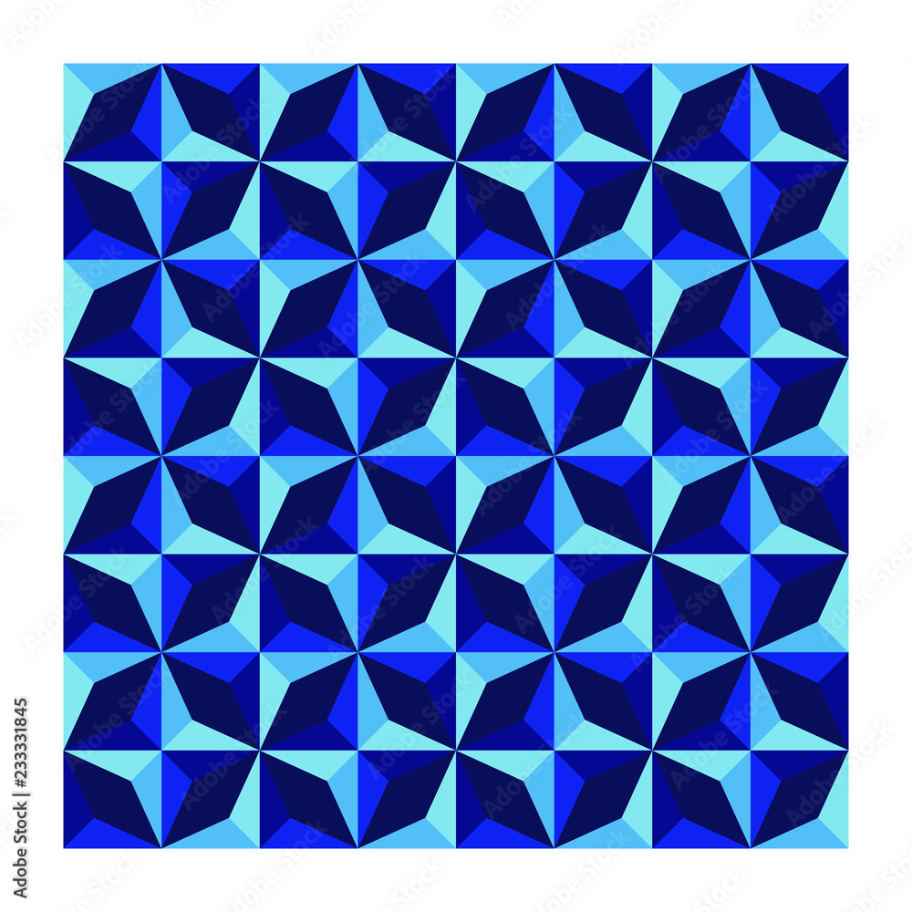 Φωτογραφία Arte blu texture colorato astratto concetto design grafica rombi stile poligoni