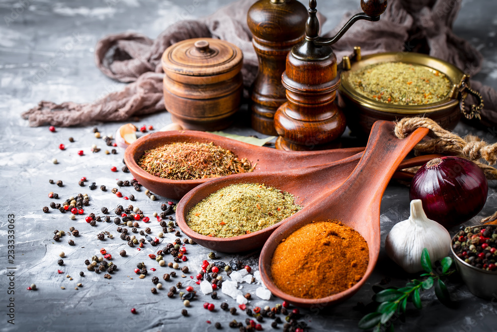Spices and condiments for food Spices and condiments for food