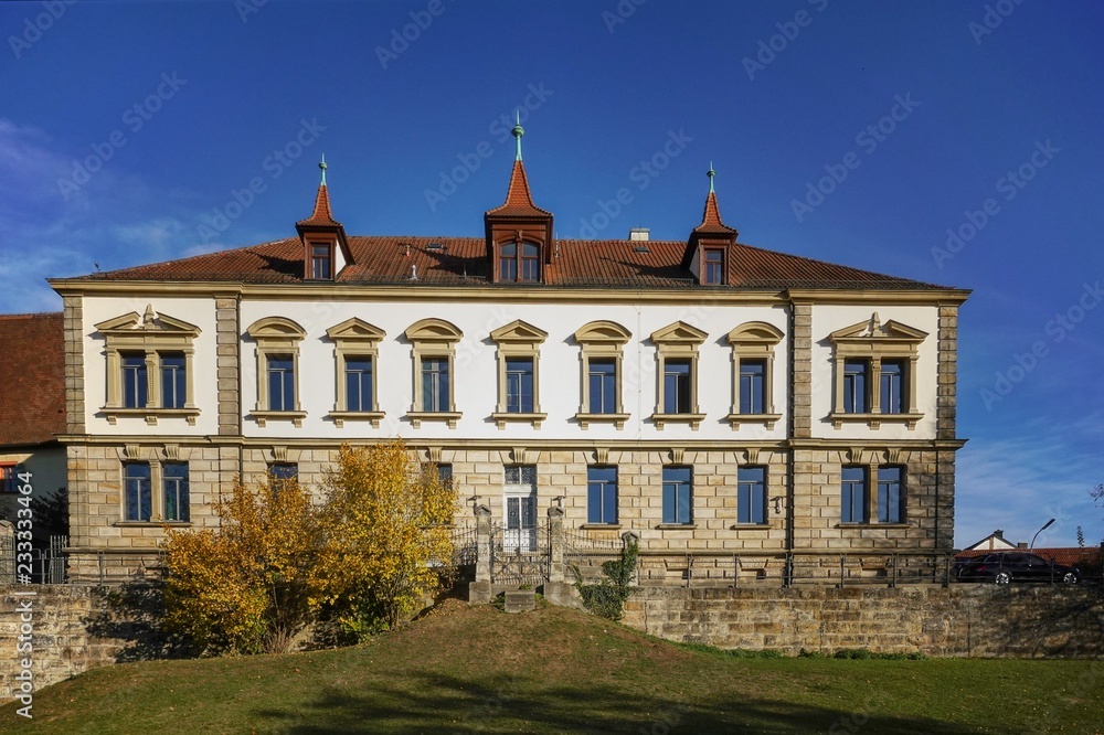 Forchheim - Amtsgericht - Ansicht vom Stadtgraben