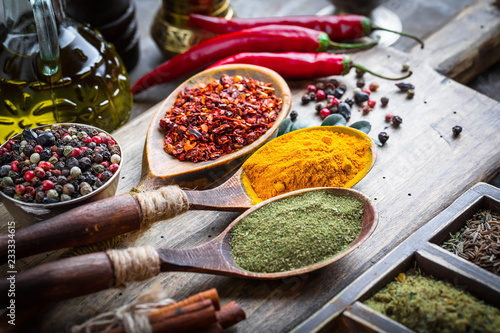 Spices and condiments for food