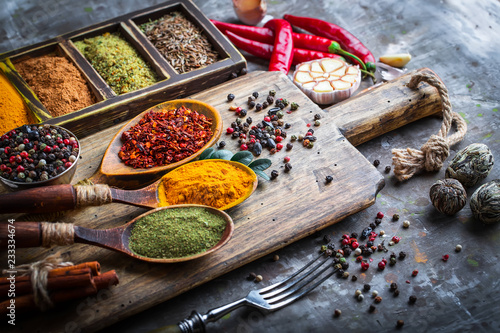 Spices and condiments for food