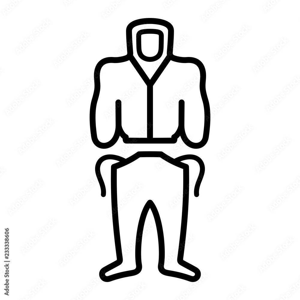 Body safety (protective) suit, upper and lower set Body safety (protective) suit, upper and lower set