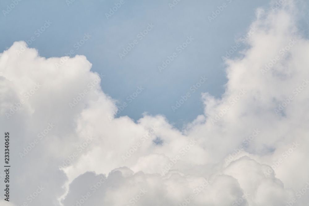 Fototapeta premium cloud over blue sky background