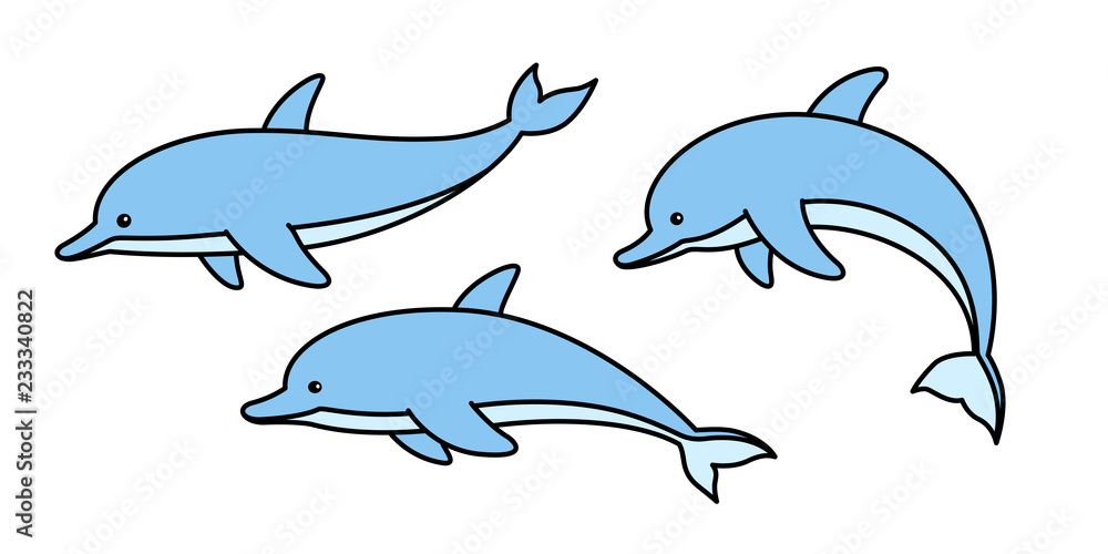 dolphin vector cartoon character icon logo fish shark whale illustration symbol doodle dolphin vector cartoon character icon logo fish shark whale illustration symbol doodle