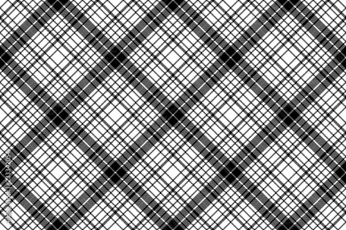 Modern pixel black white seamless pattern plaid