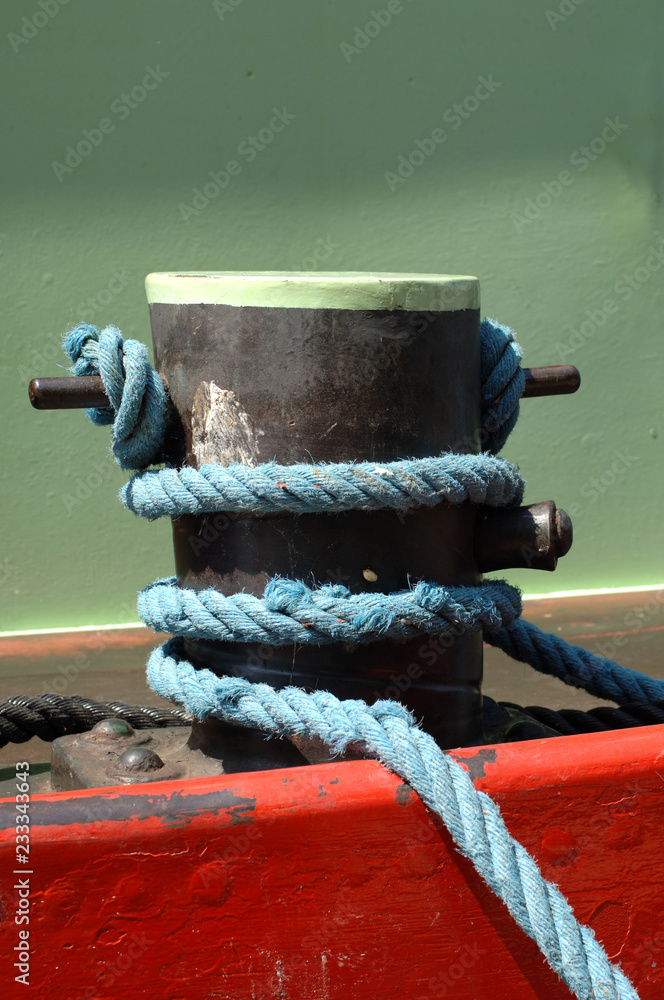 Fototapeta premium gros plan de péniche