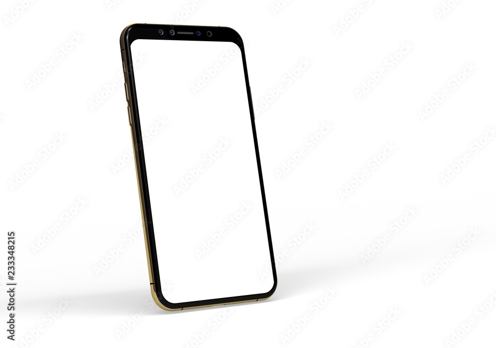 mobilephone in gold digital mobilephone in gold digital