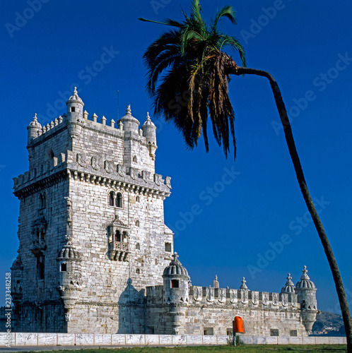 Canvas Print Belem Tower, Lisabon, Portugal