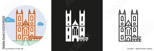 Westminster Abbey Icon - London