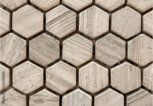 Ceramic mosaic wall tiles as texture/background