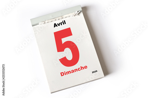 5. Avril 2020